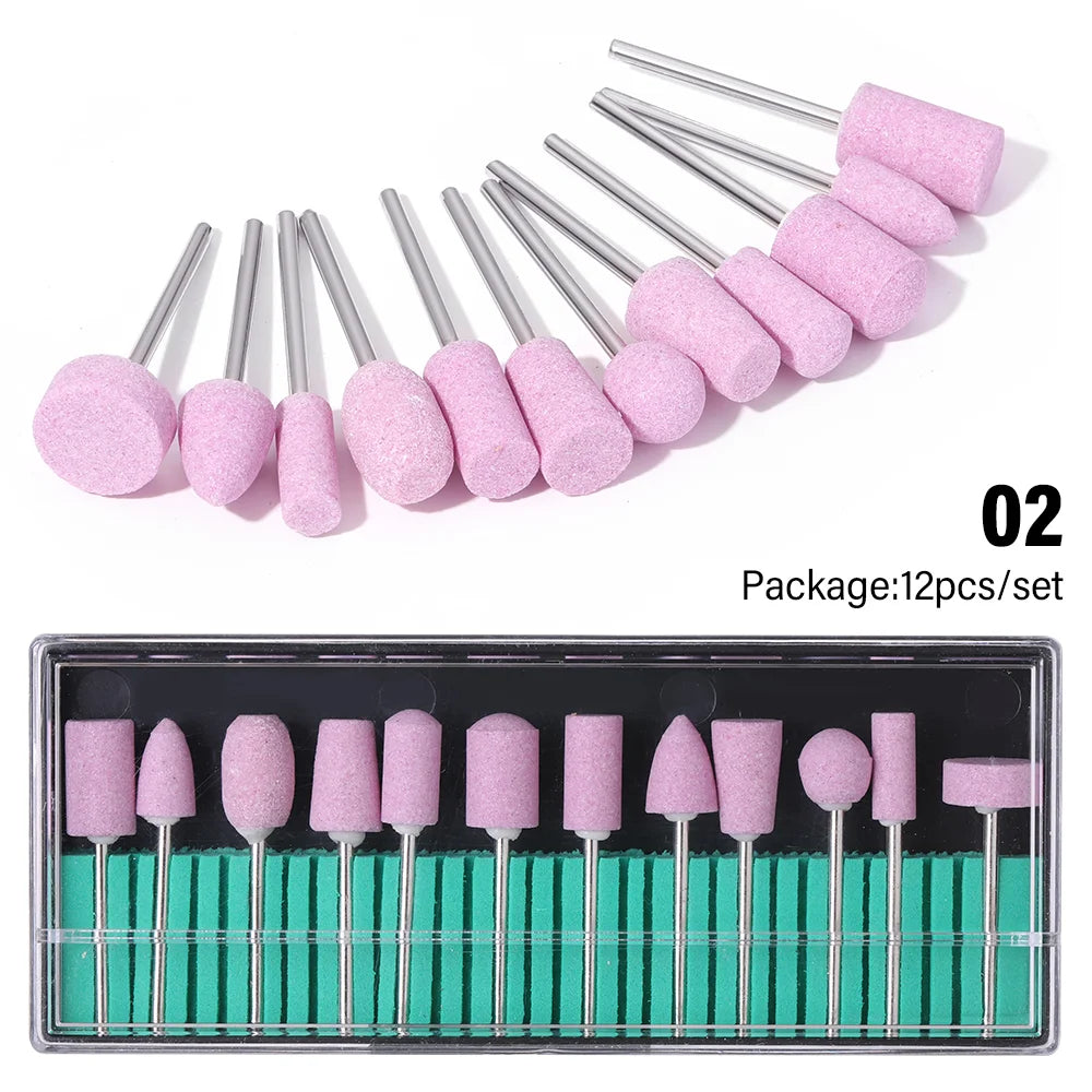 LULAA Set de Taladro Eléctrico para Uñas, Equipo de Molienda para Pedicura, Molinillo para Manicura, Herramienta Profesional de Pulido de Uñas