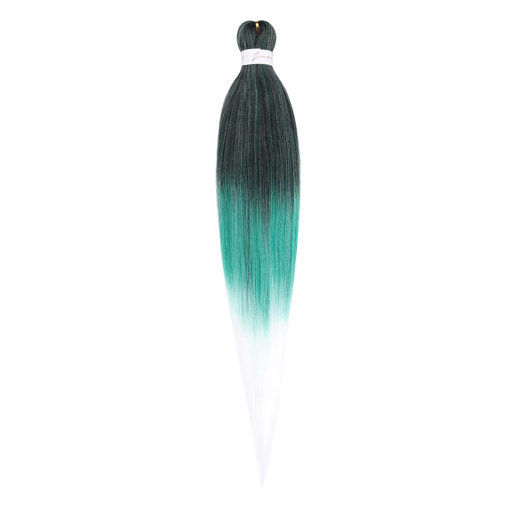 Pre-stretched Synthetic Braiding Hair Ombre
