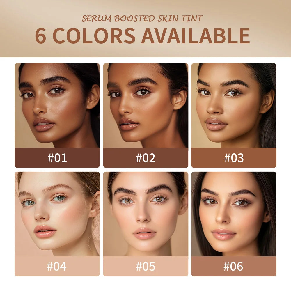 Skin Tint Stick Waterproof Nourishing Solid Tinted Serum Foundation