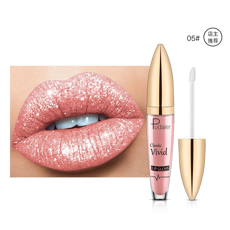 18 Colors Diamond Matte Glitter Liquid Lipstick