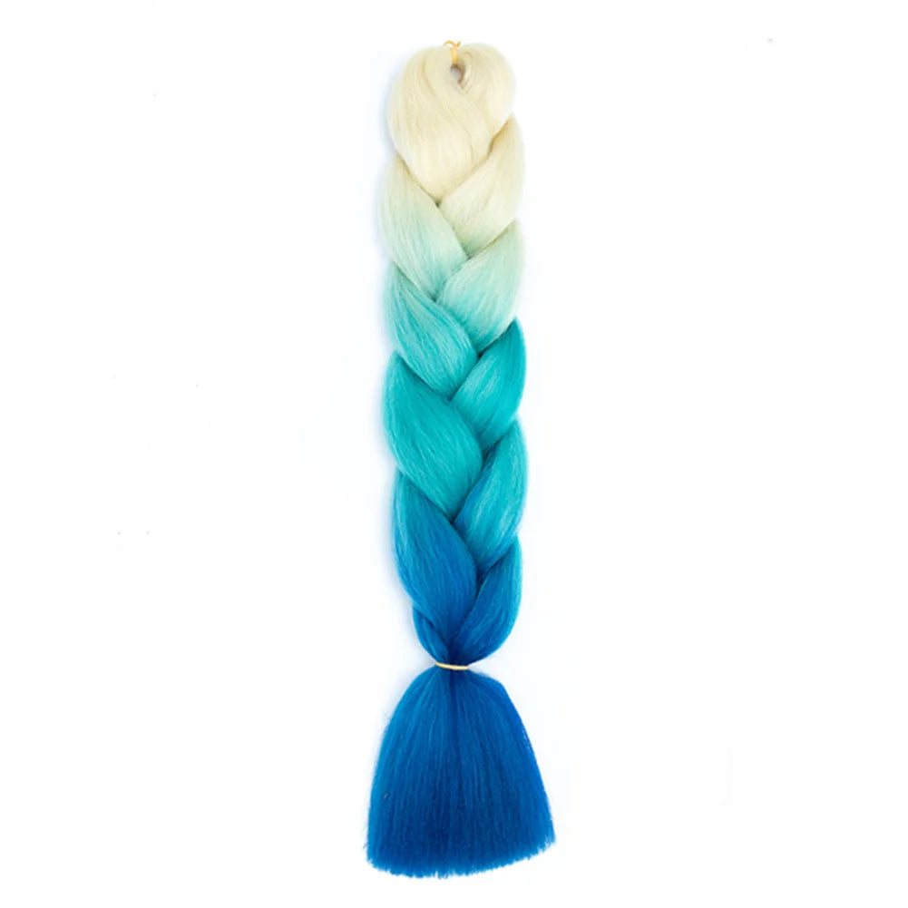 24 Inches Ombre Jumbo Braiding Hair Synthetic
