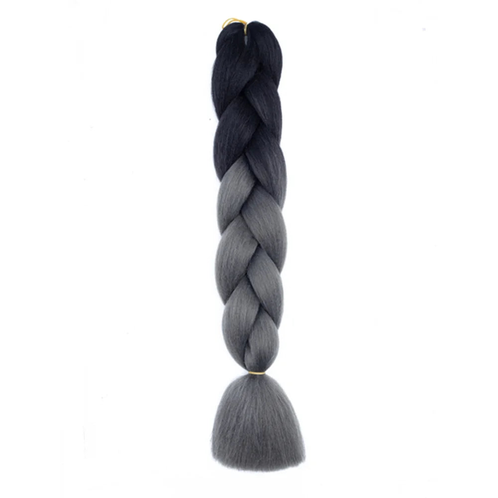 24 Inches Ombre Jumbo Braiding Hair Synthetic
