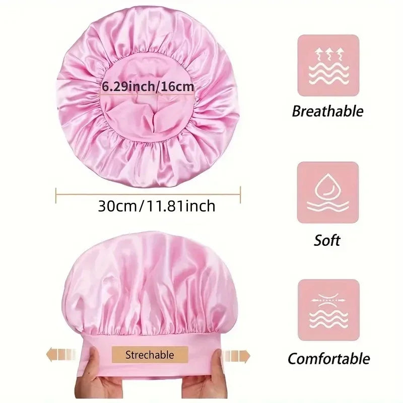 Diadema rizadora sin calor, gorro de noche, rizador de pelo sin calor, rulos, rulos suaves, rulos perezosos, gorro para dormir, herramientas de peinado