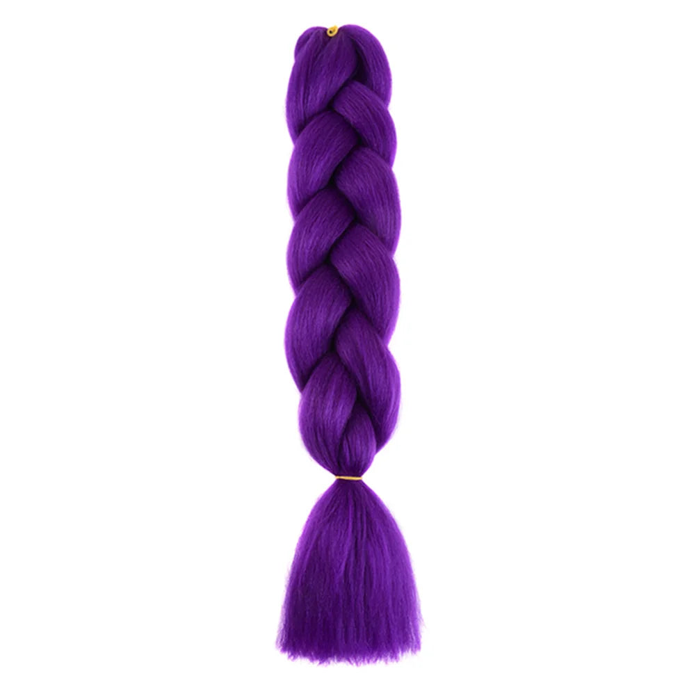 24 Inches Ombre Jumbo Braiding Hair Synthetic
