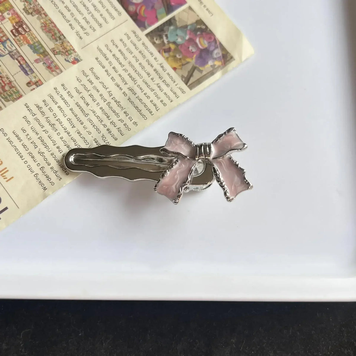 Sliver Hair Root Fluffy Clips Women Simple Metal Hair Fixed Clips Hairdressing Section Clips Barber Salon Hair Cut Styling Tools