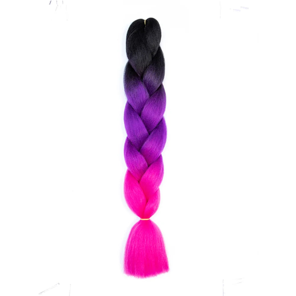 24 Inches Ombre Jumbo Braiding Hair Synthetic