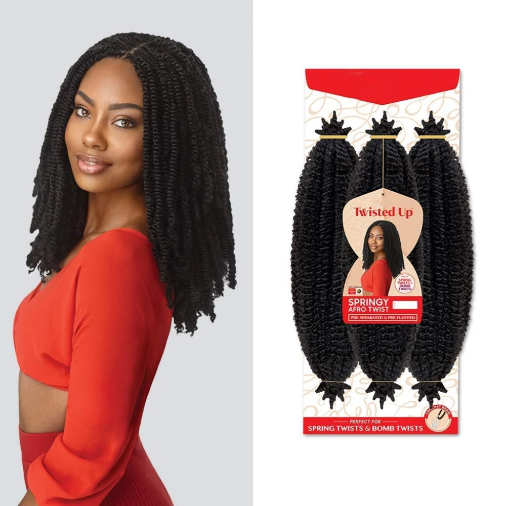 3X Afro Twist Synthetic Braid 16/24inch