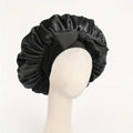 Gorro de satén Gorro de seda Gorro ajustable para dormir Gorro para el pelo con cinta Gorros para mujeres y hombres