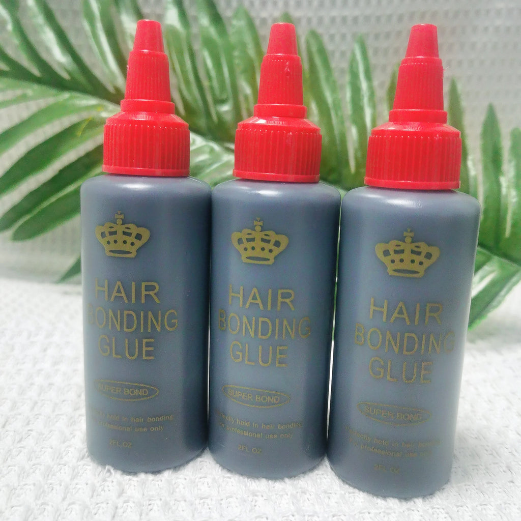 1 Oz/2 Oz/4 Oz  30ml/60 ml/118ml Black Hair Weft Bonding Glue Hair Weave bond