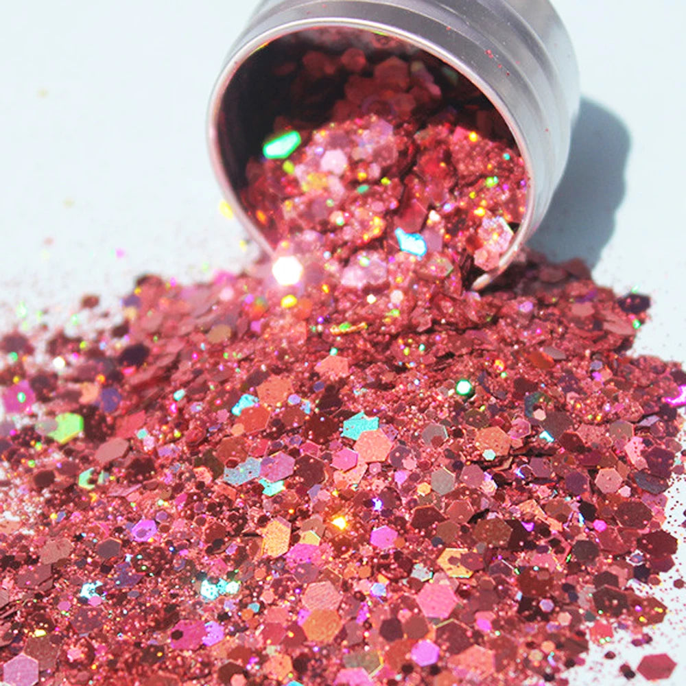 Jars Aurora Nail Powder Pearl Nail Glitter Neon Shimmer Nails Chrome Powder Dipping Powder Decoration Aurora Manicure Pigment