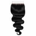 Jet Black Body Wave 6x6 HD Lace Closure