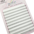10 hileras bajo extensiones de pestañas, pestañas postizas individuales profesionales para maquillaje, racimos, injerto de pestañas postizas