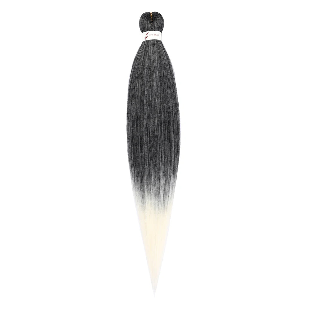Pre-stretched Synthetic Braiding Hair Ombre