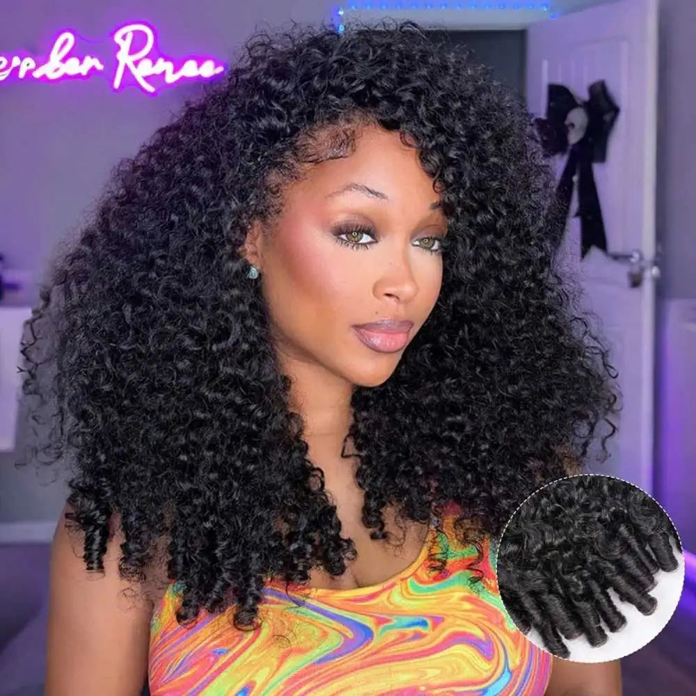 Burmese Curly Human Hair Wig