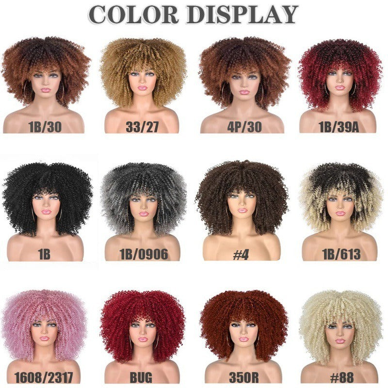 Shake And Go Curly Hair Wig