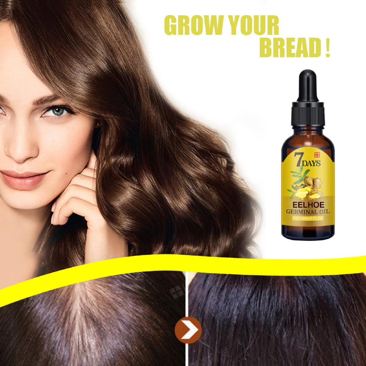 Ginger Hair Care Solution For Hair Nourishing And Moisturizing