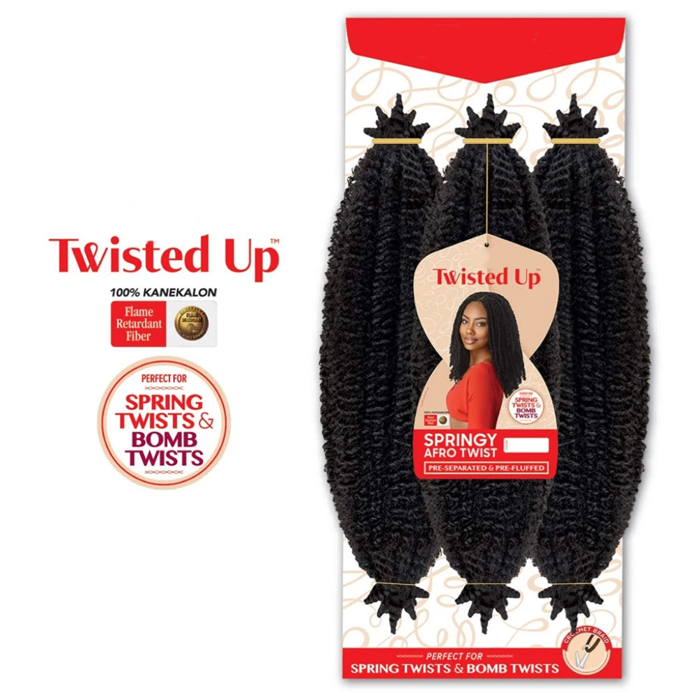 3X Afro Twist Synthetic Braid 16/24inch