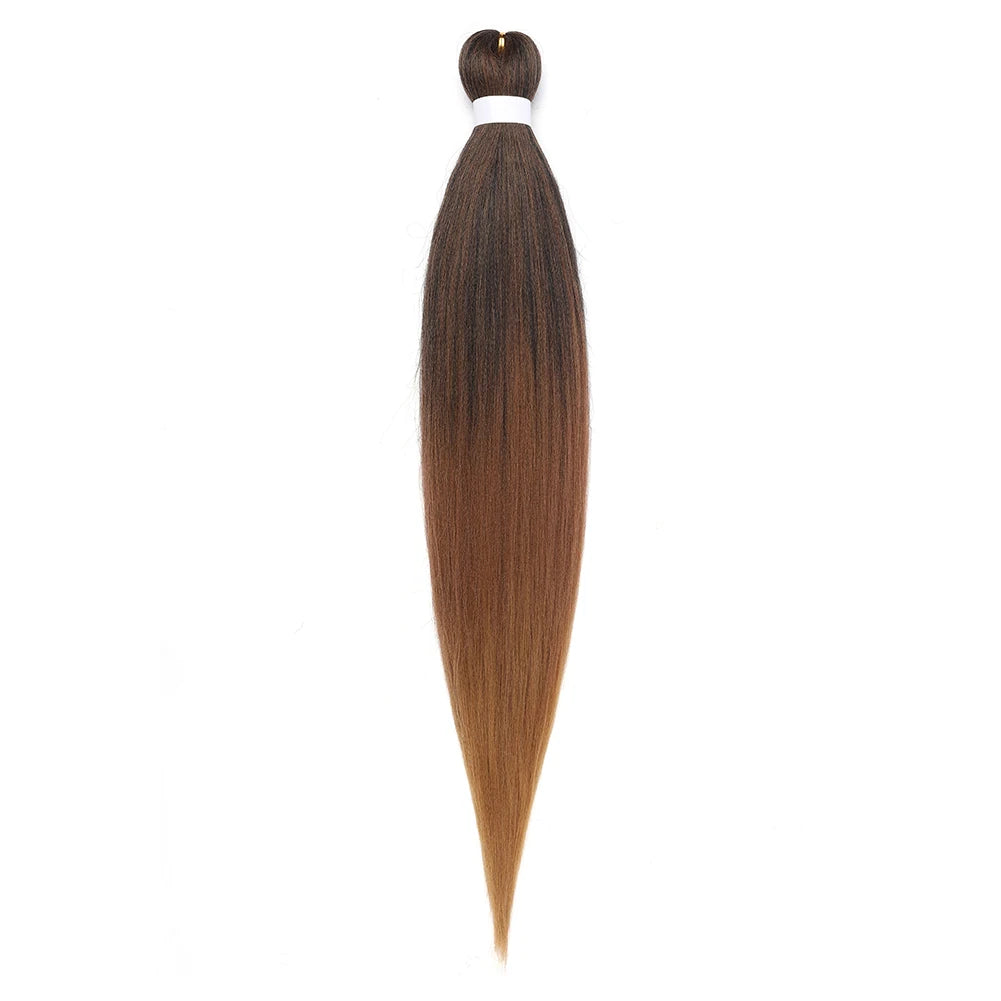 Pre-stretched Synthetic Braiding Hair Ombre