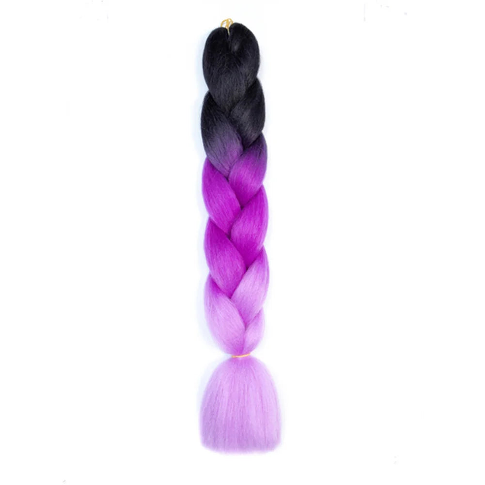 24 Inches Ombre Jumbo Braiding Hair Synthetic