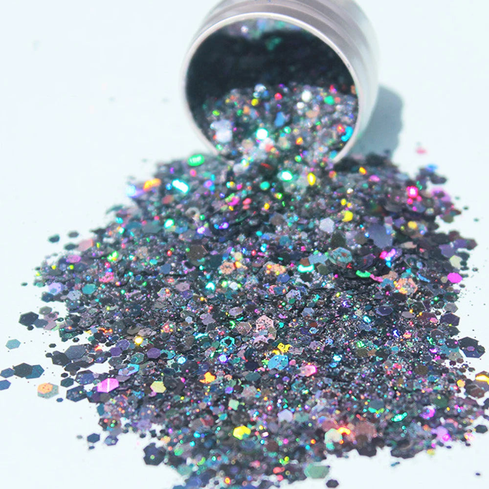 Jars Aurora Nail Powder Pearl Nail Glitter Neon Shimmer Nails Chrome Powder Dipping Powder Decoration Aurora Manicure Pigment