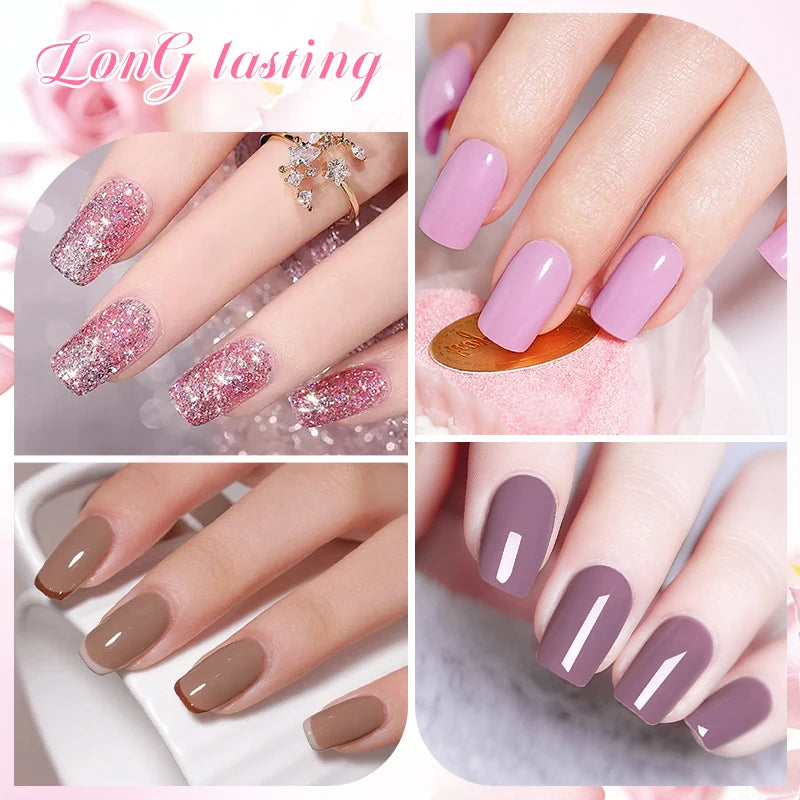 MTSSII 10g Polvo para inmersión de uñas Secado natural Sin curado con lámpara Arte de uñas DIY Decoración Pigmento Polvo Brillo Manicura de larga duración Salón