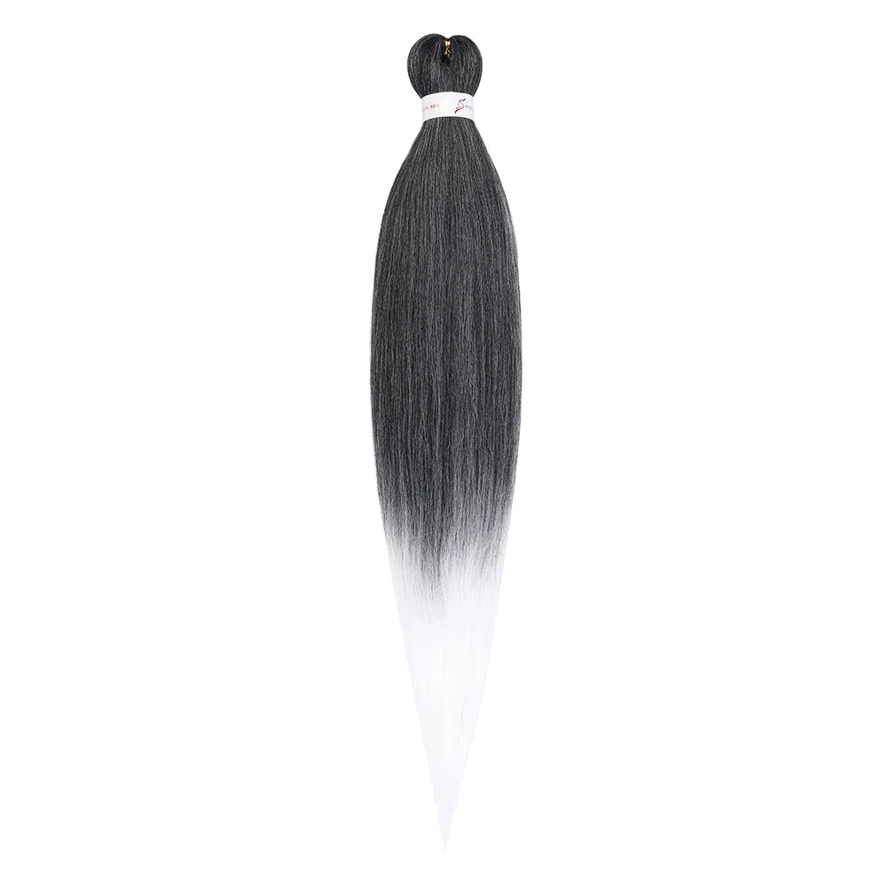 Pre-stretched Synthetic Braiding Hair Ombre