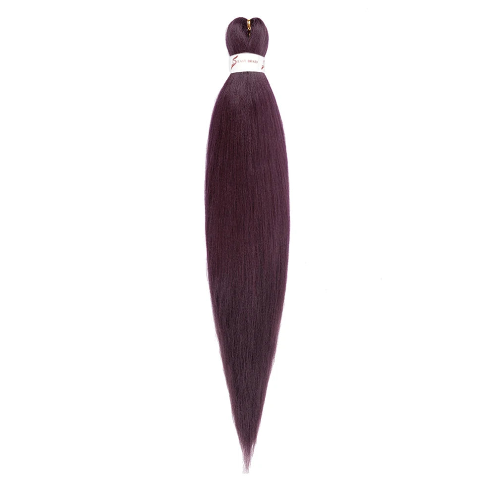 Pre-stretched Synthetic Braiding Hair Ombre