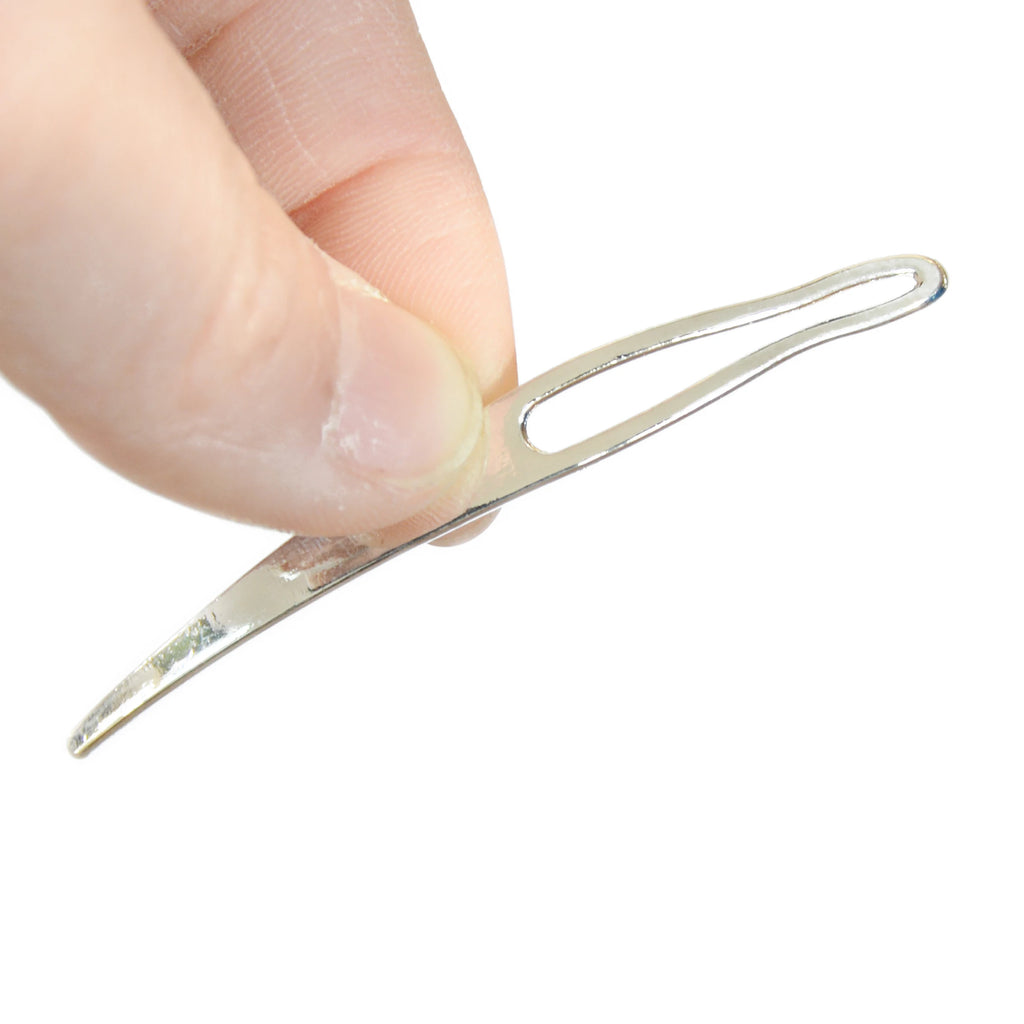 2 Pcs Loc Interlocking Needles Crochet Wig Needle Curved Hair Needle for Making Wigs Hair Interlocking Tools