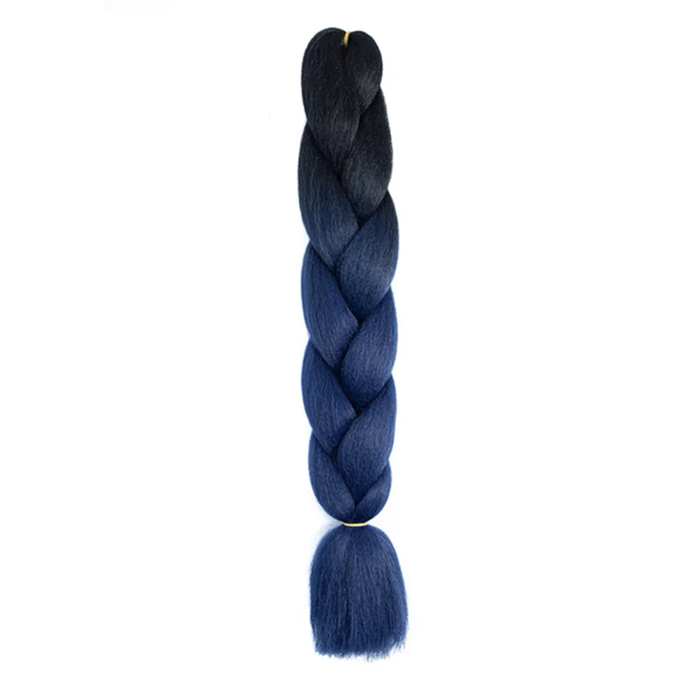 24 Inches Ombre Jumbo Braiding Hair Synthetic