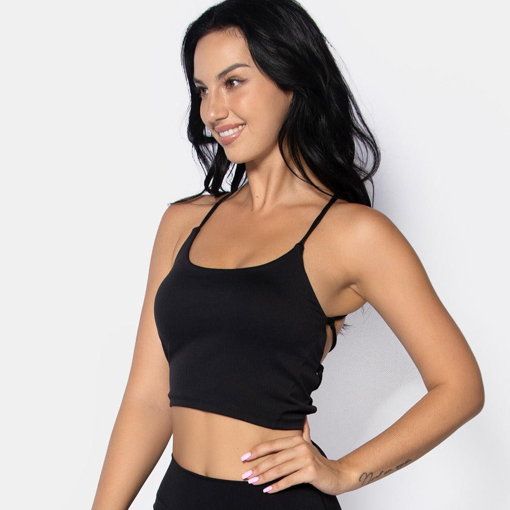 New Fall INS European and American Sports Gym Running Backless Sexy Bra Yoga Clothes
