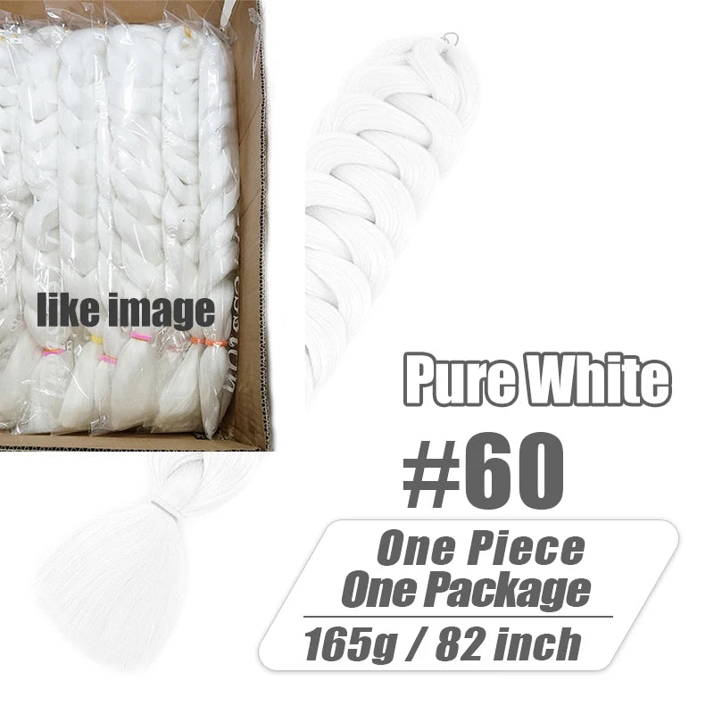 82 Inch XP Crochet Jumbo Braiding Hair