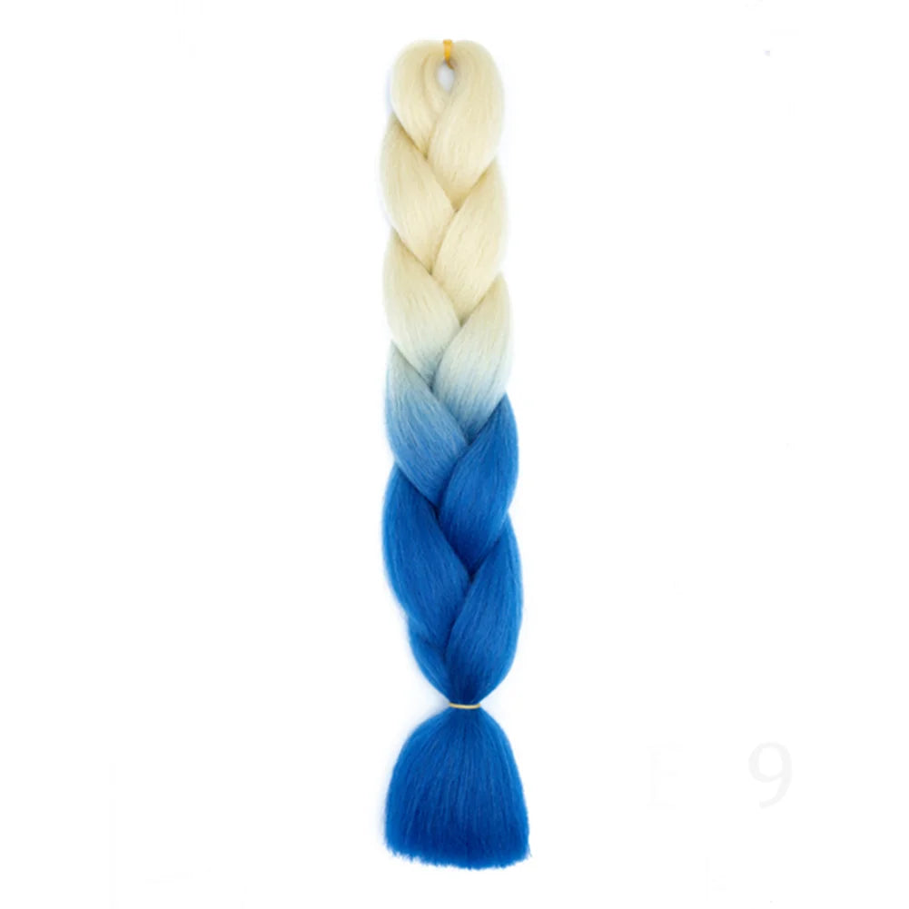 24 Inches Ombre Jumbo Braiding Hair Synthetic