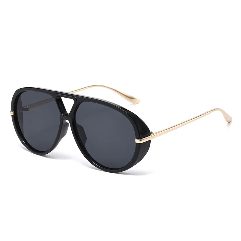 Women Brand Designer Luxury Sun Glasses Sex Vintage Oversized Sunglasses Female Black Fashion Oculos De Sol JH9046