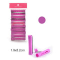 10pcs Hair Curlers Perm Rods Sets Short Cold Wave Rods Hair Curler Heatless Perming Rods Hair Curling Rollers Curling Hair Tools