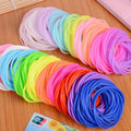 New color silicone  Women  Hair Bands Waterproof Sports Bracelet Elastic Hair Rope Fashion Hair Accessoires