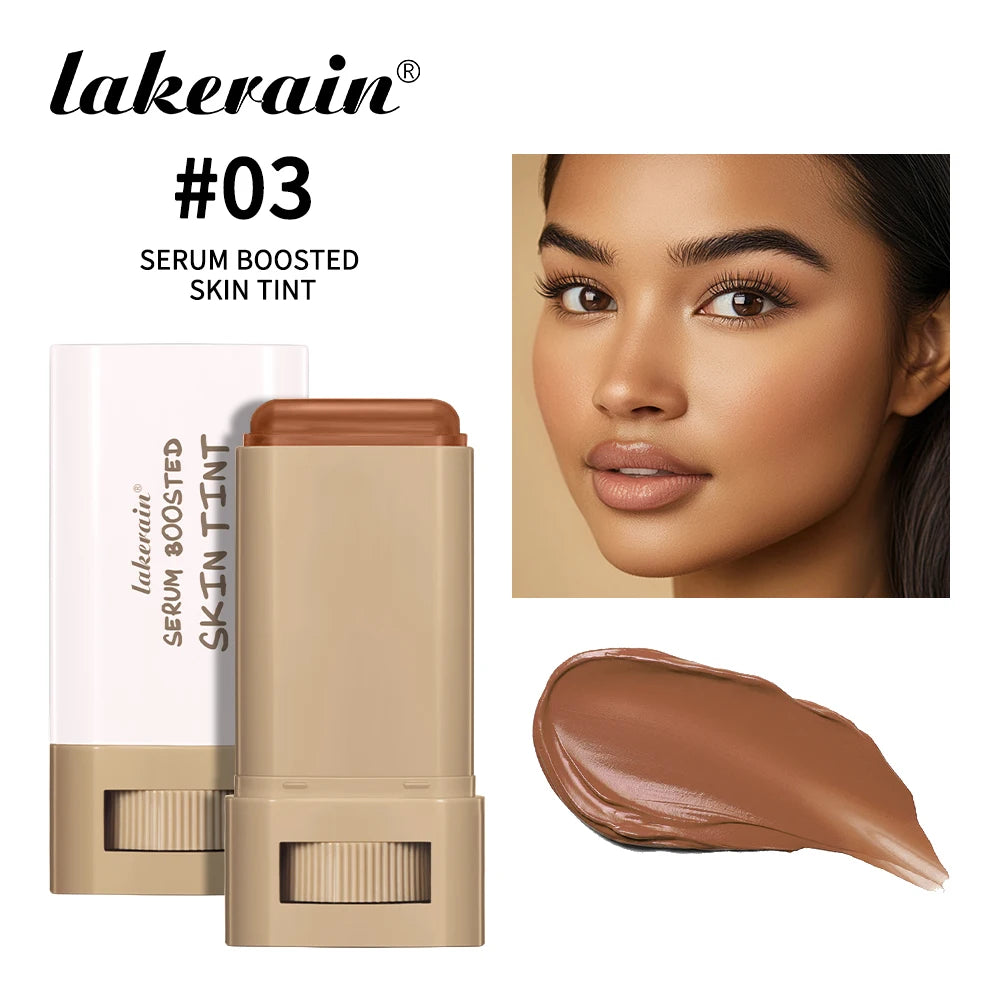 Skin Tint Stick Waterproof Nourishing Solid Tinted Serum Foundation