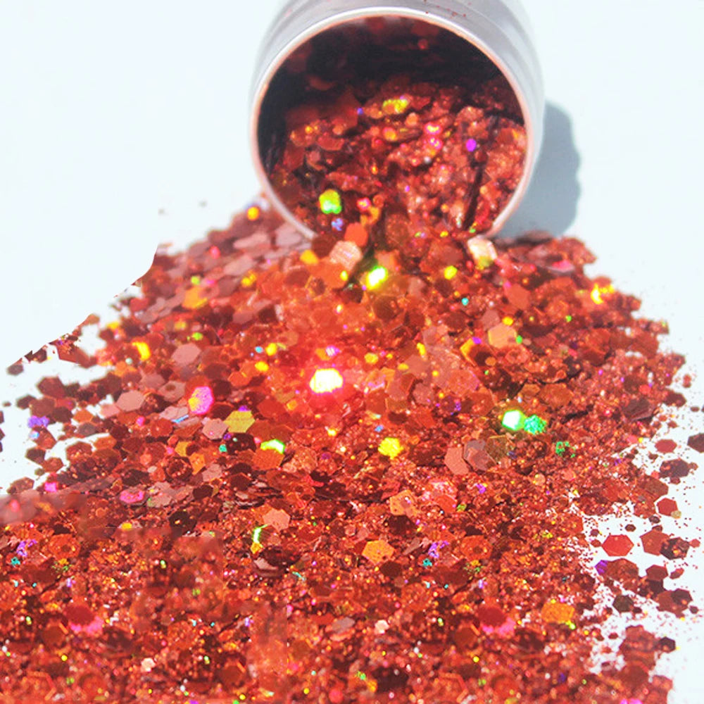 Jars Aurora Nail Powder Pearl Nail Glitter Neon Shimmer Nails Chrome Powder Dipping Powder Decoration Aurora Manicure Pigment