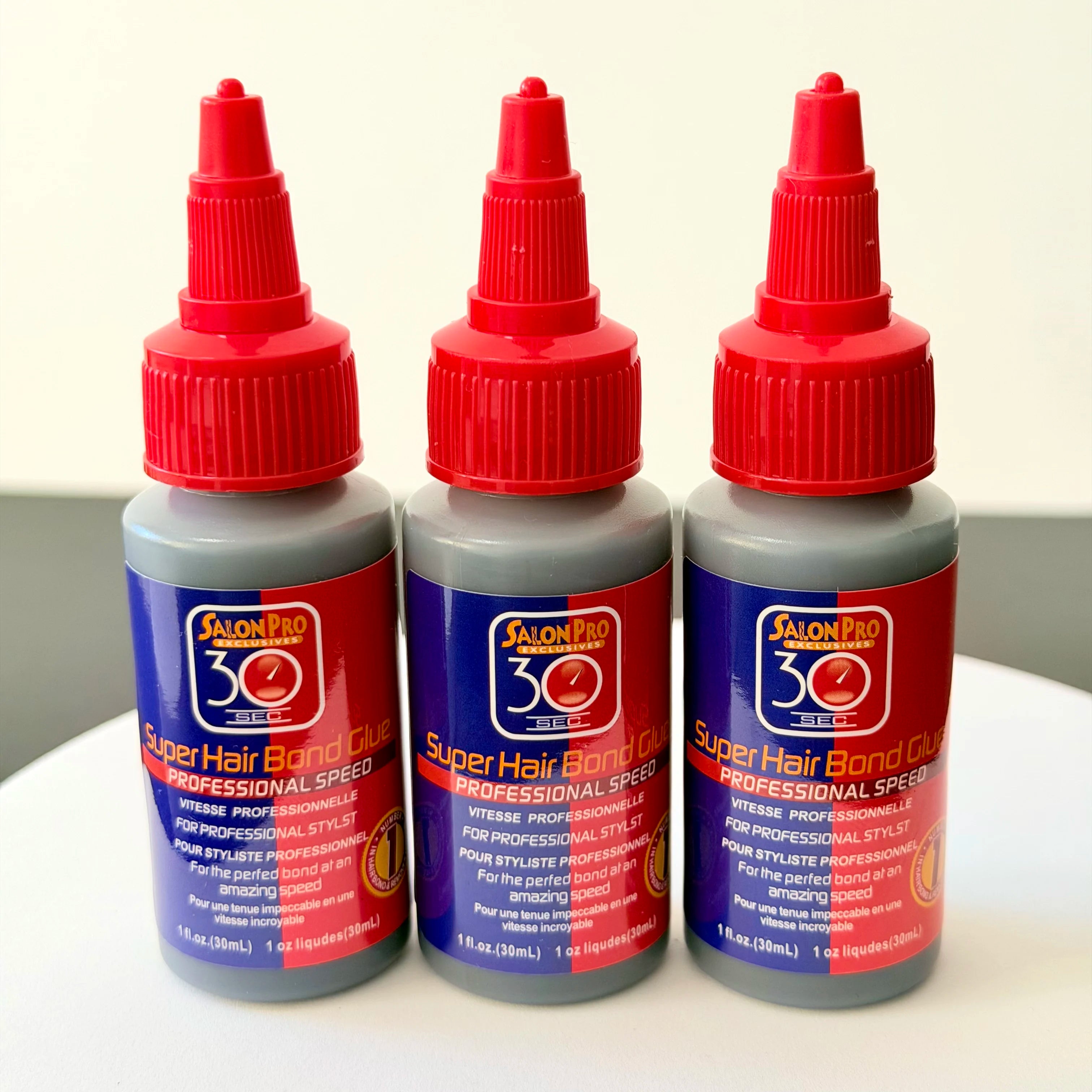 Super Hair Bond Glue Salon Pro  1oz/30ml 2oz/60ml 4oz/118ml for Hair Extension