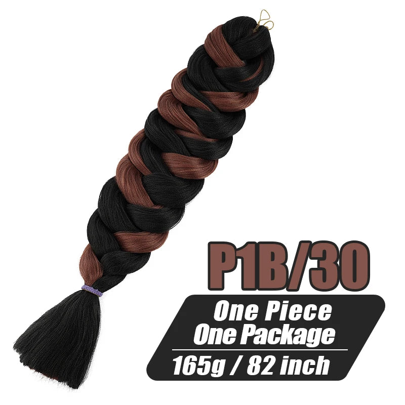 82 Inch XP Crochet Jumbo Braiding Hair