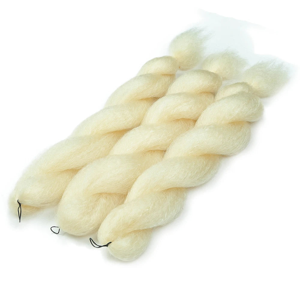 Synthetic Crochet Vixen Bundles 26 inch