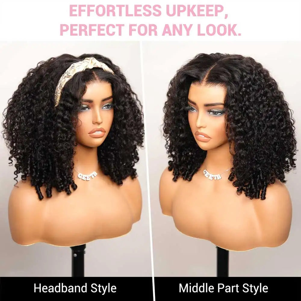 Burmese Curly Human Hair Wig