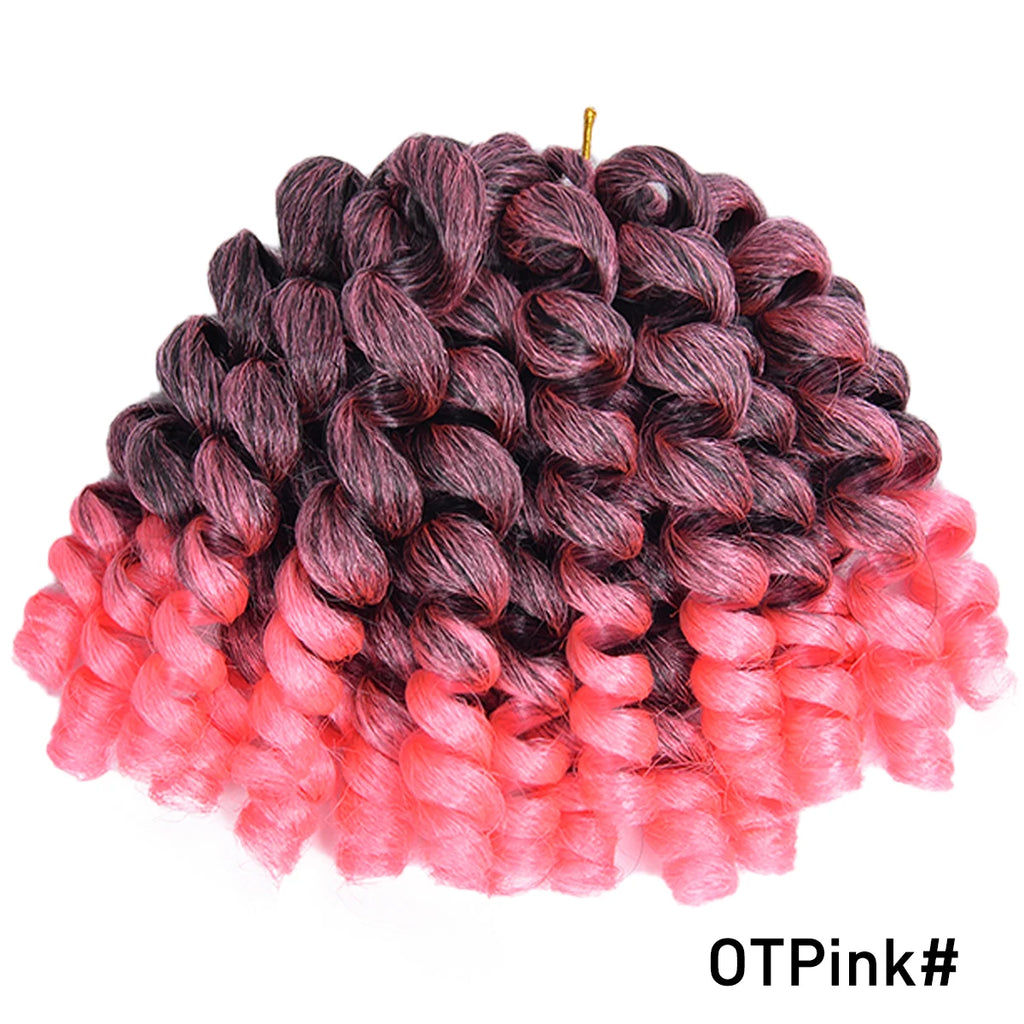 Ombre Jumpy Wand Curl Crochet - Braiding Hair