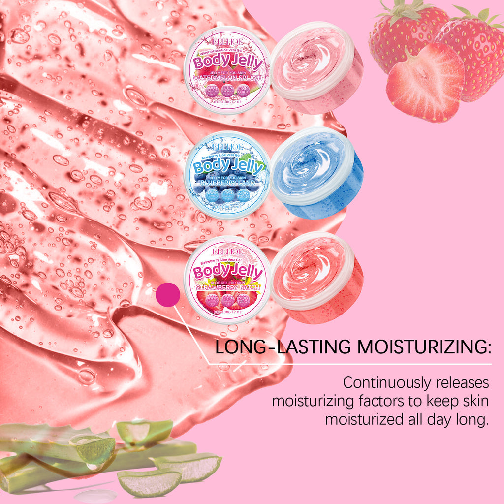 Body Gel Series, Moisturizing Body Care Moisturizing Oil Control Refreshing Skin Aloe Vera Gel