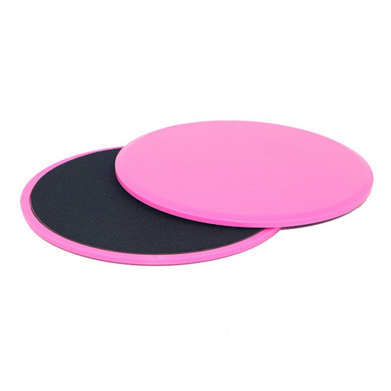 2PCS Sliding Slider Gliding Discs Fitness Disc Exercise Sliding Plate For Yoga Gym Abdominal Core Training Exercise Equipment
