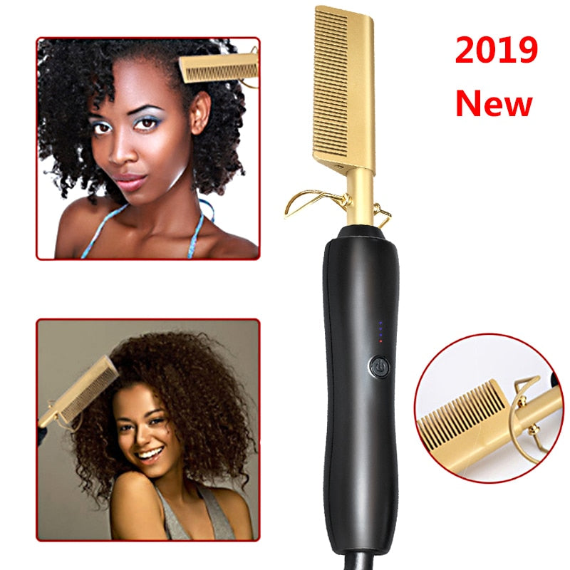 Hot Comb - Wet and Dry Hair
