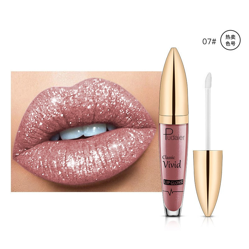 18 Colors Diamond Matte Glitter Liquid Lipstick