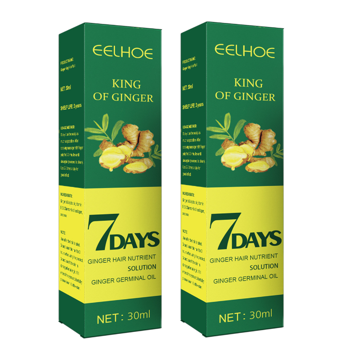 EELEelhoe Ginger Hair Spray, Strengthens Hair, Massages Scalp And Restores Hair