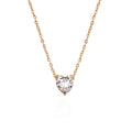 Heart Pendant Necklace Elegant Crystal Chain Choker Necklaces for Women Aesthetic Jewelry Gifts One piece Wholesale