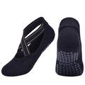 High Quality Bandage Yoga Socks Anti-Slip Towel Bottom Pilates Sock Breathable Quick-Dry Backless Barre Dance Socks