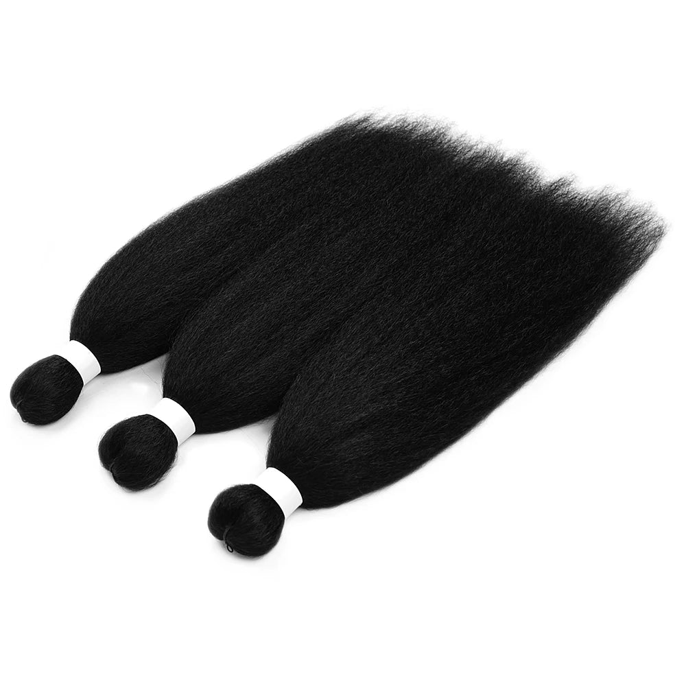 Synthetic Crochet Vixen Bundles 26 inch